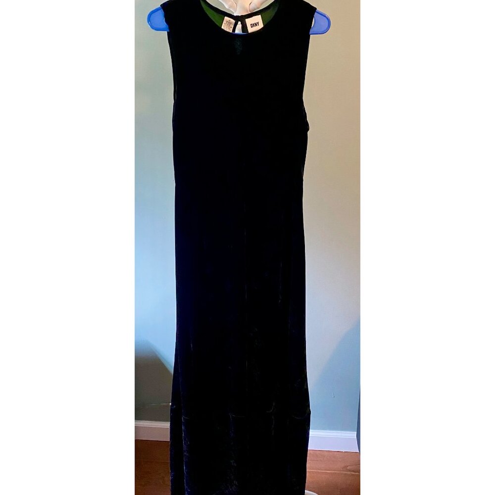 DKNY Velvet Sleeveless Dress